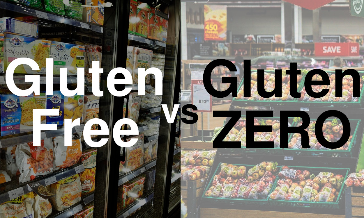 Gluten Free vs Gluten Zero