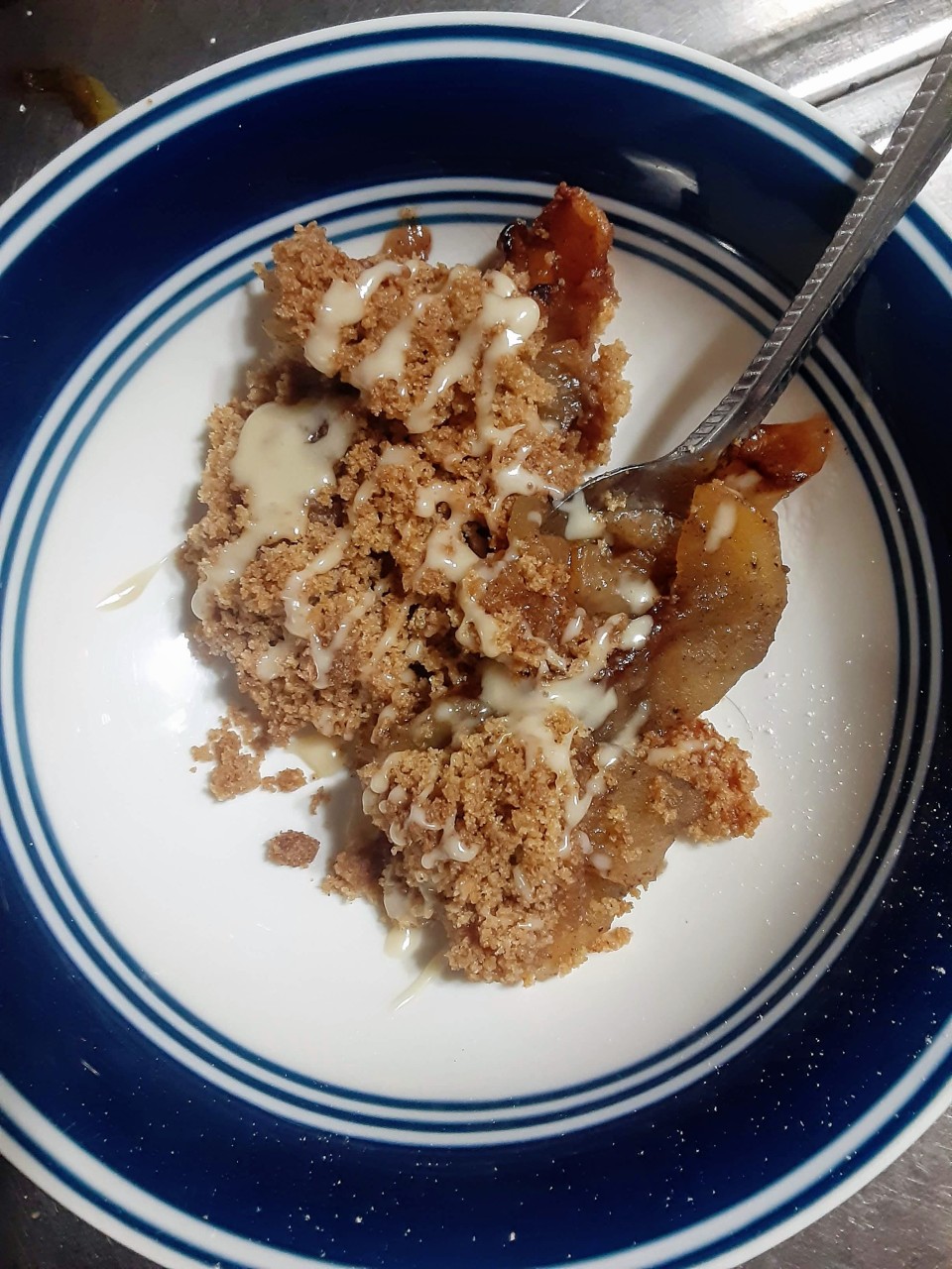 Gluten Free Maple Apple Crisp Dessert (low oxalate, dairy free, paleo, AIP)